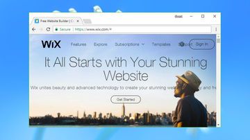 Wix test par TechRadar