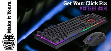 Cooler Master MasterSet MS120 testé par GamerStuff Cooler Master MasterSet MS120 testé par GamerStuff
