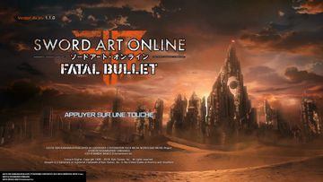 Sword Art Online Fatal Bullet test par ActuGaming