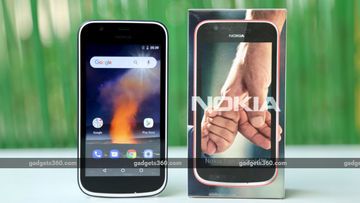 Nokia 1 test par Gadgets360 Nokia 1 test par Gadgets360