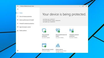 Microsoft Windows Defender test par TechRadar