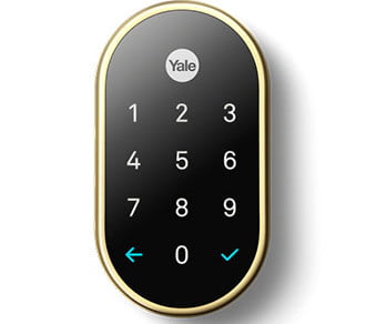 Nest Yale Lock testé par DigitalTrends Nest Yale Lock testé par DigitalTrends