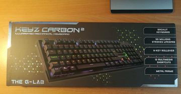 G-Lab Keyz Carbon 2 test par ConsoleFun