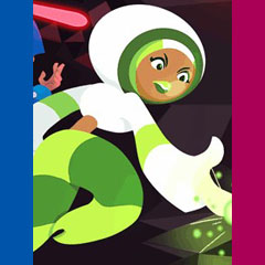 Laser Disco Defenders test par VideoChums Laser Disco Defenders test par VideoChums