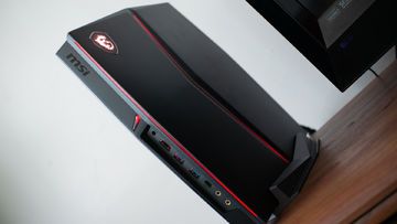 MSI Vortex G25 test par TechRadar