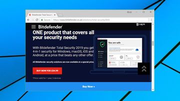 Bitdefender Total Security test par TechRadar