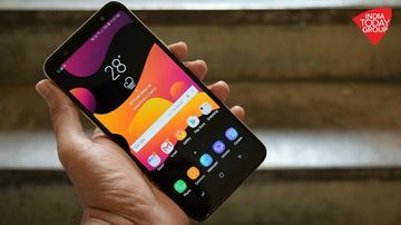 Samsung Galaxy A6 Plus test par IndiaToday