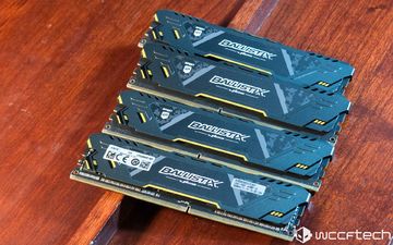 Crucial Ballistix Sport test par wccftech Crucial Ballistix Sport test par wccftech
