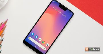 Google Pixel 3 XL test par 91mobiles.com