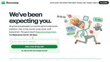 Basecamp testé par TechRadar Basecamp testé par TechRadar