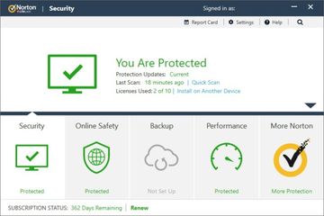 Test Norton Security Premium 2019