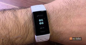 Fitbit Charge 3 test par 91mobiles.com