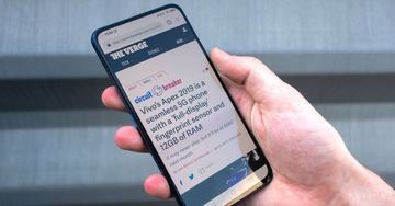 Vivo Nex test par The Verge Vivo Nex test par The Verge