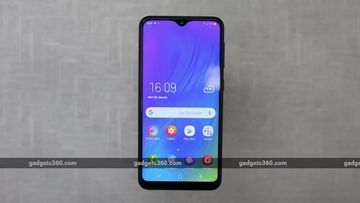 Samsung Galaxy M10 test par Gadgets360 Samsung Galaxy M10 test par Gadgets360