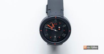 Xiaomi Amazfit Verge test par 91mobiles.com