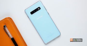 Samsung Galaxy S10 Plus test par 91mobiles.com