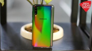 Samsung Galaxy A50 test par IndiaToday