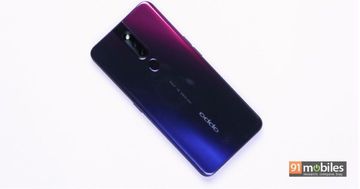 Oppo F11 Pro testé par 91mobiles.com Oppo F11 Pro testé par 91mobiles.com