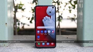 Samsung Galaxy S10e test par Gadgets360