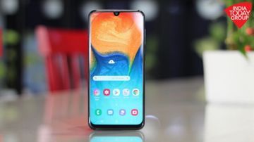 Samsung Galaxy A30 test par IndiaToday