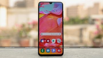 Samsung Galaxy A70 test par Gadgets360 Samsung Galaxy A70 test par Gadgets360