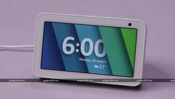 Amazon Echo Show 5 test par Gadgets360 Amazon Echo Show 5 test par Gadgets360