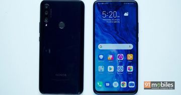 Honor 9X test par 91mobiles.com