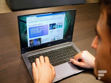 Huawei MateBook D14 test par FrAndroid Huawei MateBook D14 test par FrAndroid