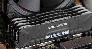 Anlisis Crucial Ballistix Black 64 Go 3200 Mhz