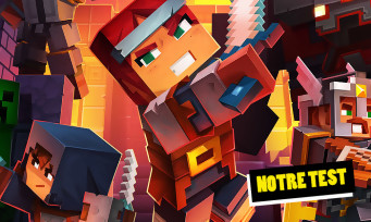 Minecraft Dungeons test par JeuxActu.com Minecraft Dungeons test par JeuxActu.com