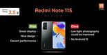 Test Xiaomi Redmi Note 11s