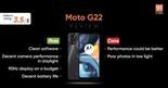 Test Motorola Moto G22