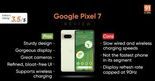 Google Pixel 7 testé par 91mobiles.com