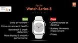 Apple Watch Series 8 testé par 91mobiles.com