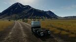 Test Truck Driver Heading North