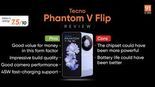 Test Tecno Phantom V Flip
