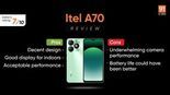 Test Itel A70