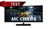 Test AOC C3583FQ