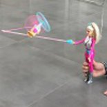 Test Barbie Princesse et Chat Volant