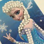 Test Sticky Mosaics La Reine des neiges