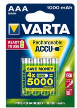 Varta Accu Ready To Use AAA HR031000 mAh Review