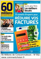 60 Millions de Consommateurs n552