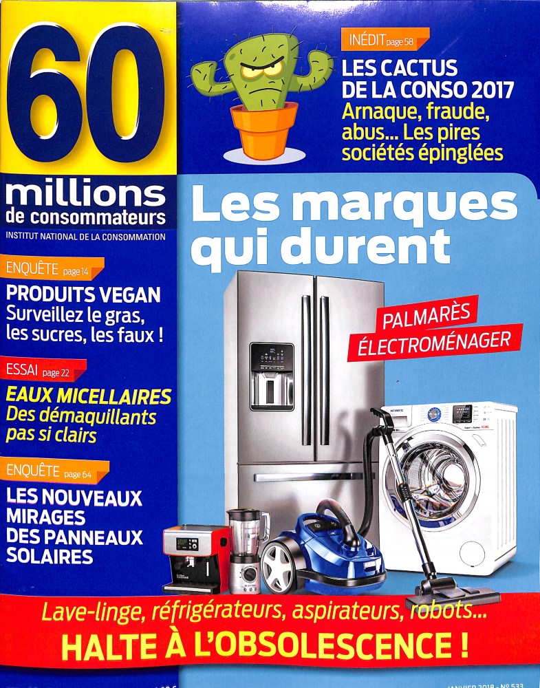 60 Millions de Consommateurs n533