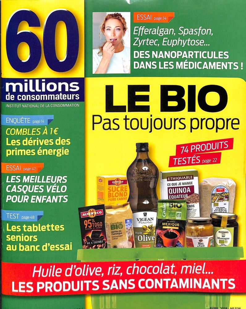 60 Millions de Consommateurs n536