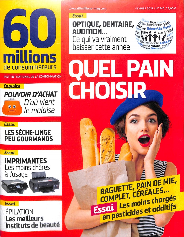 60 Millions de Consommateurs n545