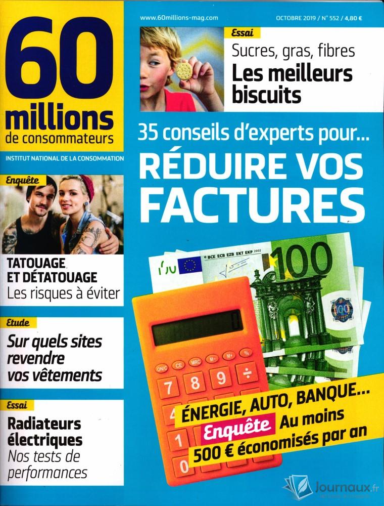 60 Millions de Consommateurs n552