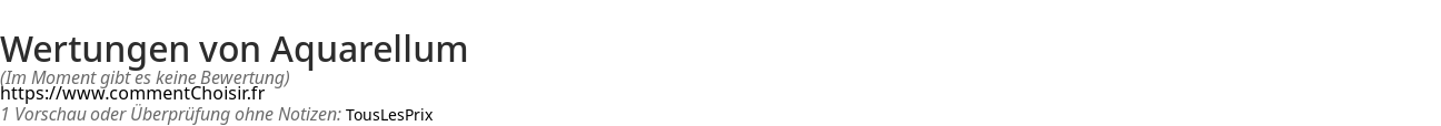 Ratings Aquarellum