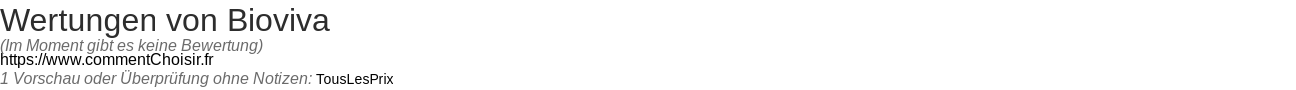 Ratings Bioviva