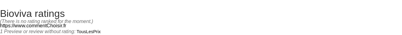 Ratings Bioviva