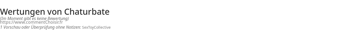 Ratings Chaturbate